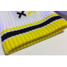 SneakFreaxx Chaussettes STINKY SOXX Blanc-Jaune